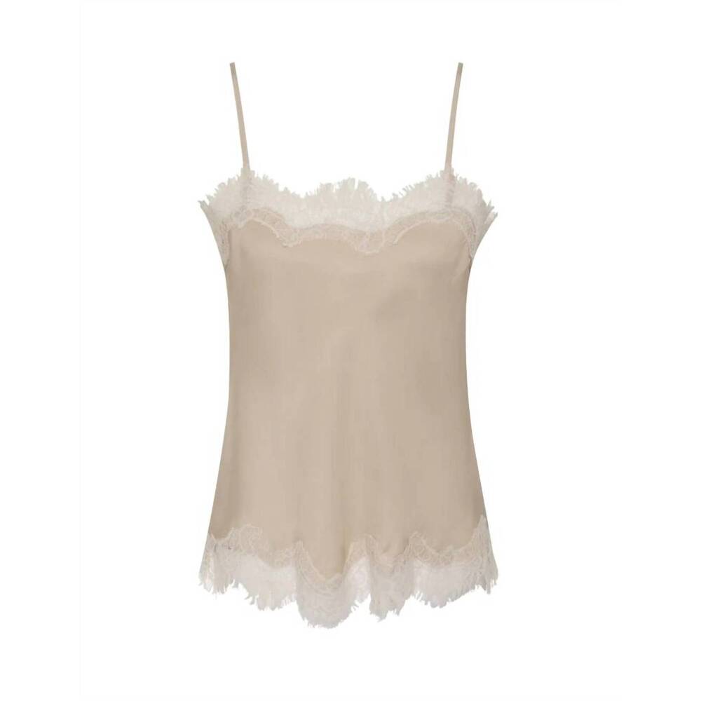 NEW GOLD HAWK women's camie ale crop top in pearl